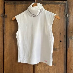 00s Miss Sixty cropped sleeveless turtleneck